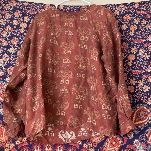 Marguerite Li vintage silk blouse - Picture 1 of 7